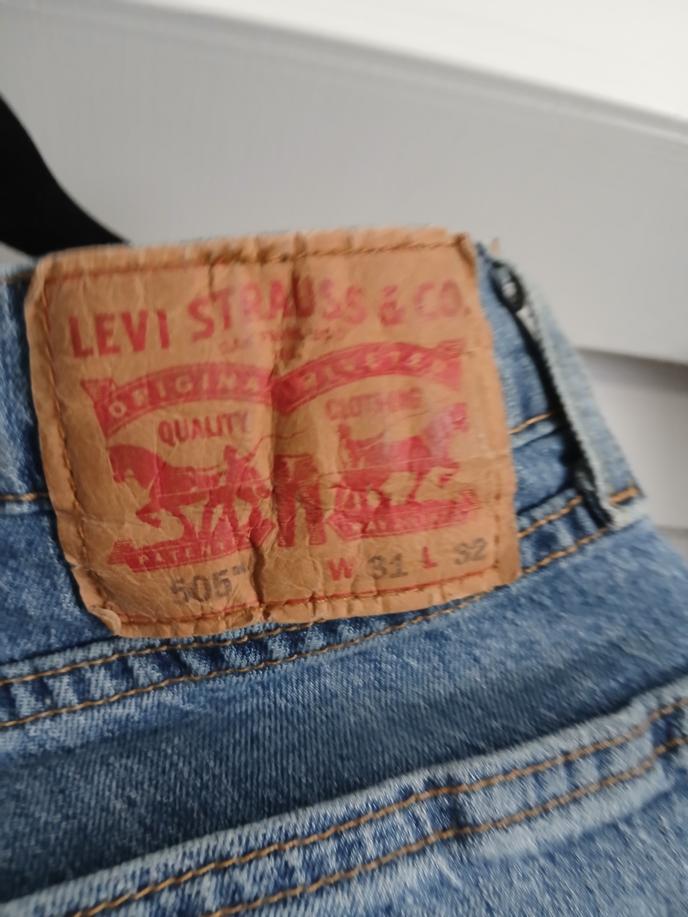 Levi's Blue Men’s 505 Regular Fit Jeans - Blue